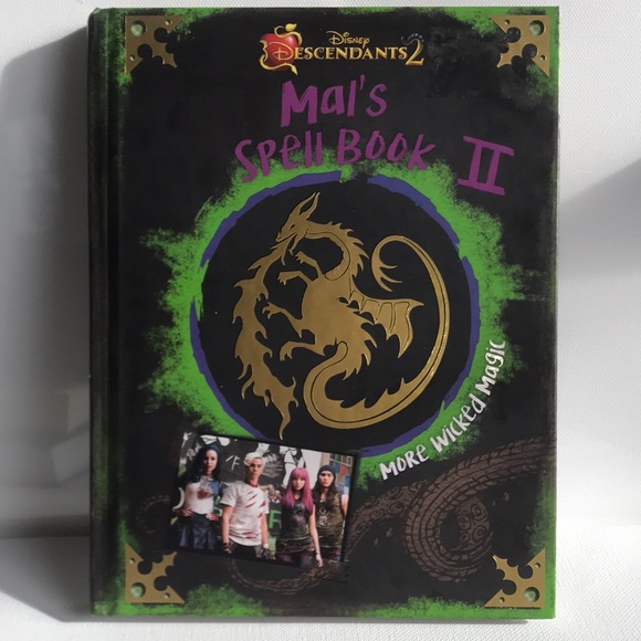 Disney | Other | Disney Descendants 2 Mals Spell Book Ii | Poshmark